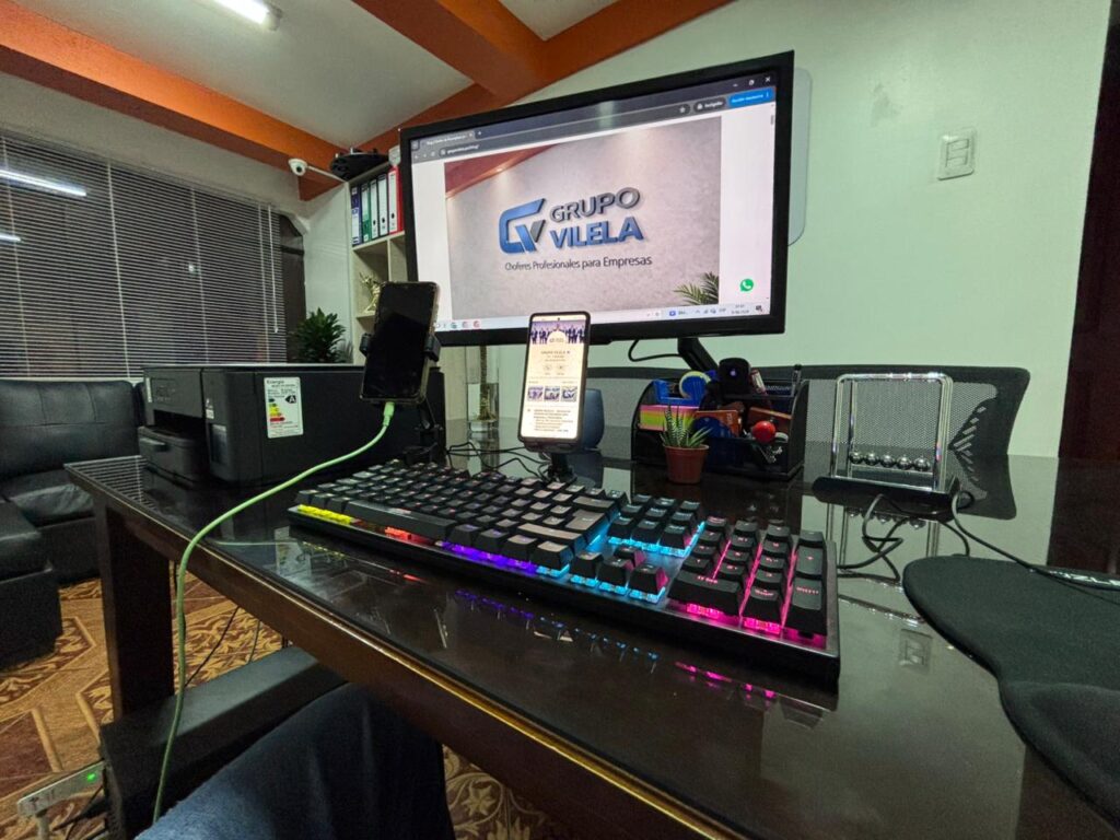 Oficina de Grupo Vilela especializada en conductores para empresas en Lima